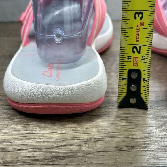 Clark’s Cloudsteppers~Women’s~Breeze Sea Flip Flop/Thongs~Pink~Size 11M - Picture 5 of 9